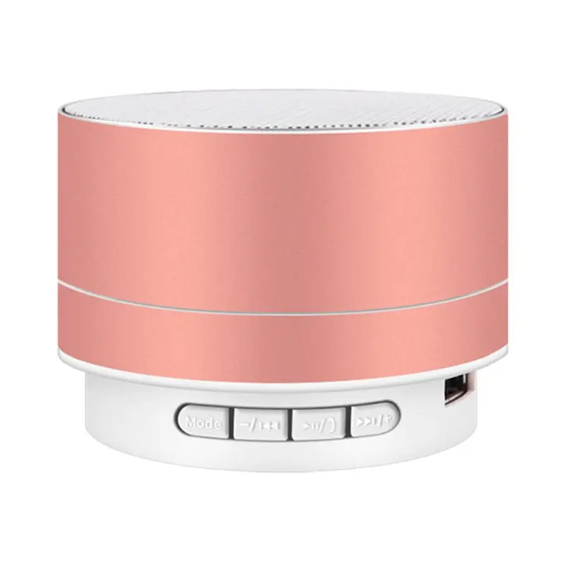 

A10 Mini Portable Metal Subwoof Sound Wireless Bluetooth Speaker with Mic/TF Card for iPhone iPad PC Smartphone Computer