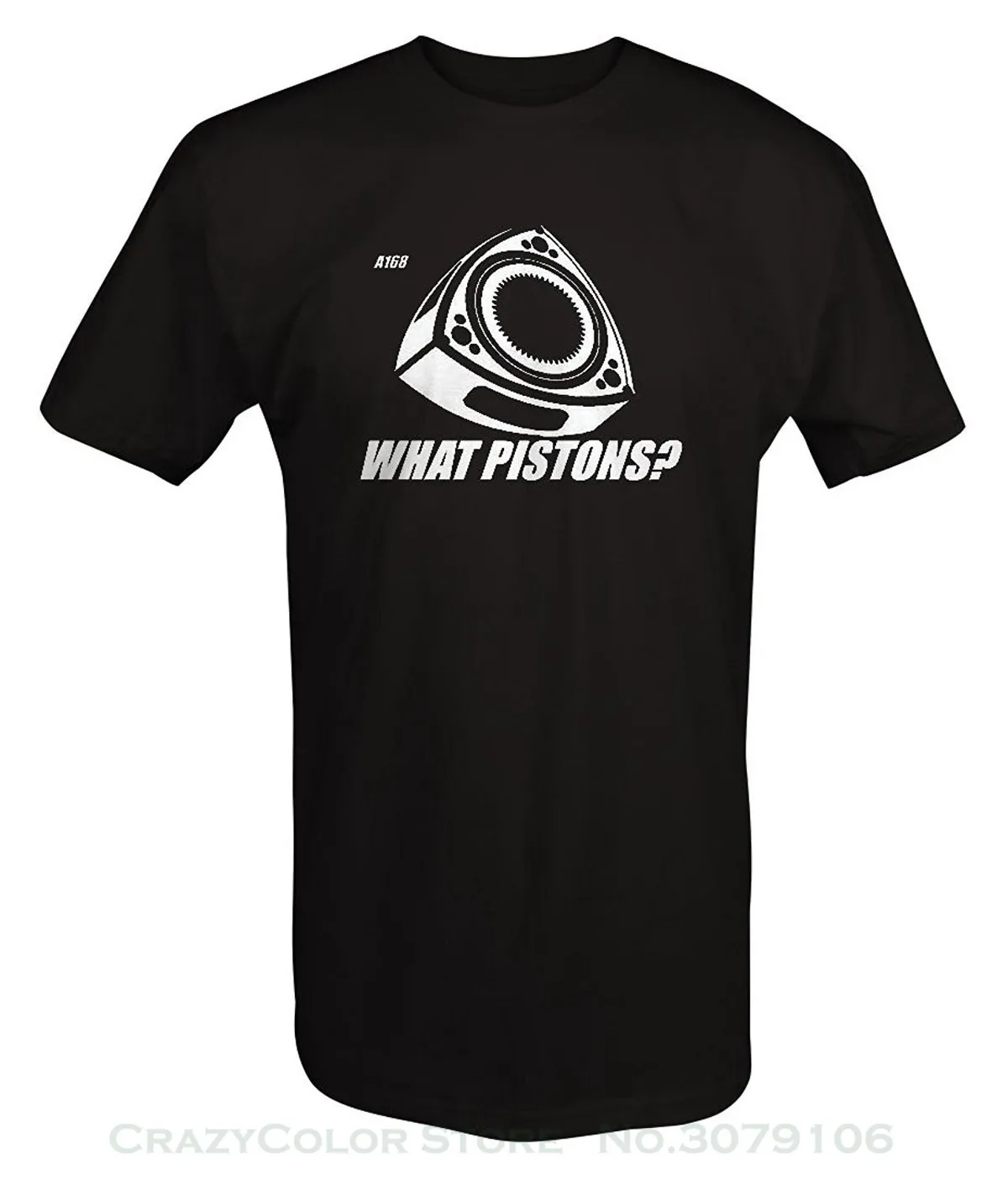 

100% Cotton Short Sleeve Summer T-shirt Rotary Engine What Pistons  Racer Design T Shirt