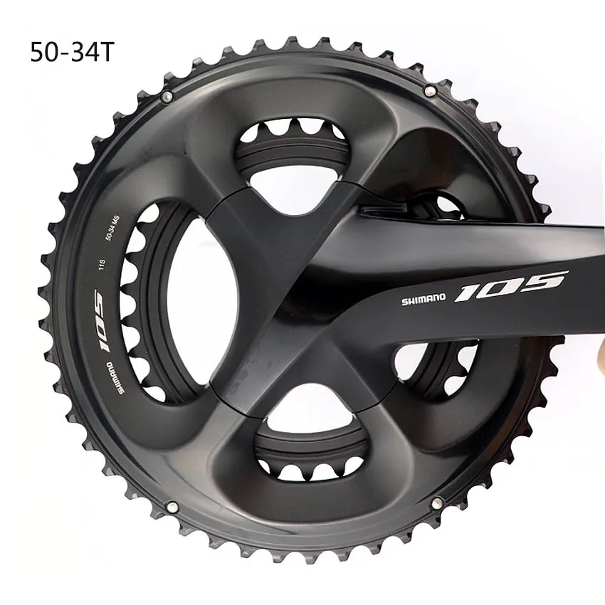 Cena SHIMANO 105 FC R7000 mechanizm korbowy 2x11 Speed mechanizm korbowy hollowtech ii 50 34T 52 36T 53 39T 165MM 170MM 172.5MM 175MM 5800