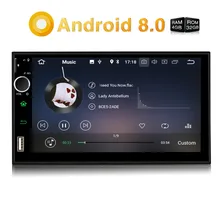 Pumpkin 2 Din 7” Android 8.0 Universal Car Radio No DVD Player GPS Navigation 4GB RAM Car Stereo Fast Boot Wifi DAB+ Headunit