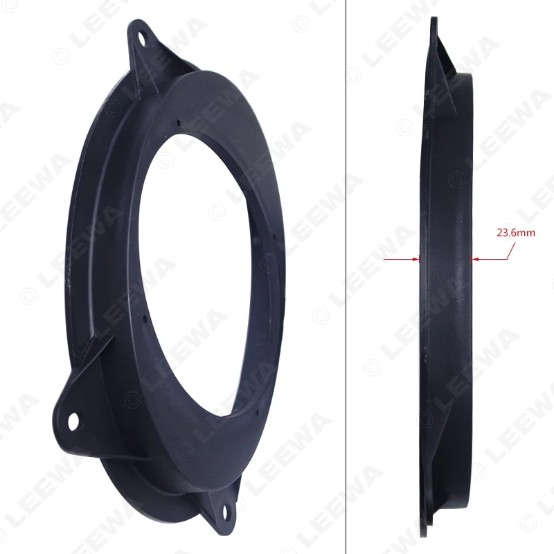 LEEWA 10 шт. 6x9 до 6," Car Динамик Spacer твердые для Subaru Forester Audio Front Door Pad коврик адаптер Модифицированная кольца комплект# CA5523