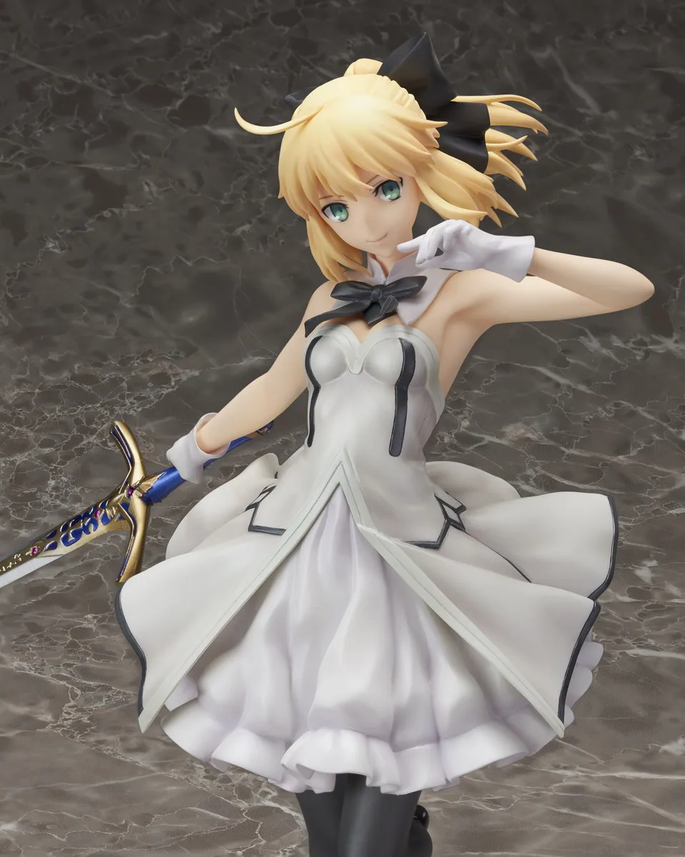 15 см Fate stay night saber lily фигурка ПВХ игрушки коллекция аниме мультфильм модель игрушки коллекционная