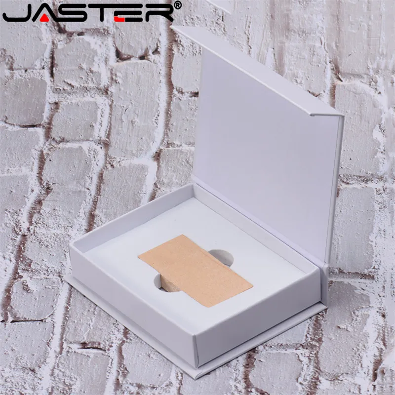 

JASTER Shipping drop gift box packing new bambu usb 2.0 flash memory stick pen drive for computer