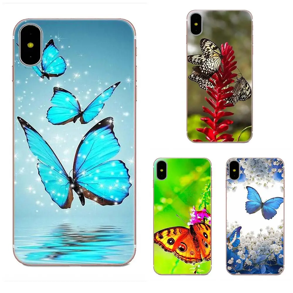 TPU Stylish Case For Sony Xperia Z Z1 Z2 Z3 Z4 Z5 compact Mini M2 M4 M5 T3 E3 E5 XA XA1 XZ Premium Cute Butterfly fashion | Мобильные