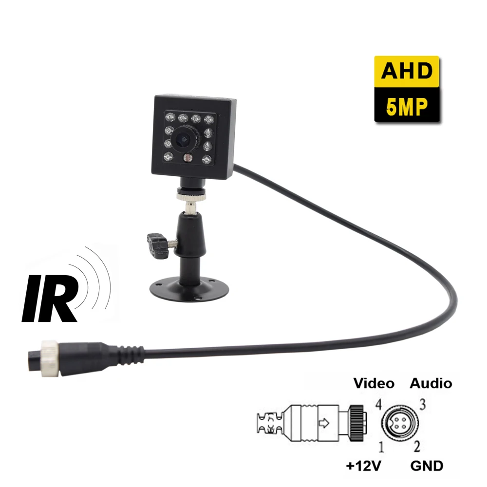 HQCAM AHD 5MP мини камера FH8538M + IMX326 инфракрасная ночного видения видеонаблюдения