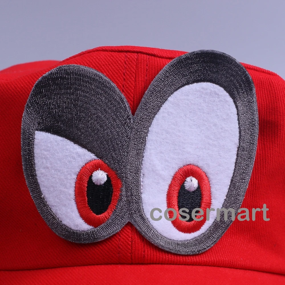 Game Super Mario Odyssey Hat Mario Hat Mario Caps Adult Kids Anime Cosplay Cap Handmade (4)