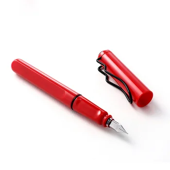 

SKB F16 fountain pen solid red coffee blue EF=0.38 F=0.5