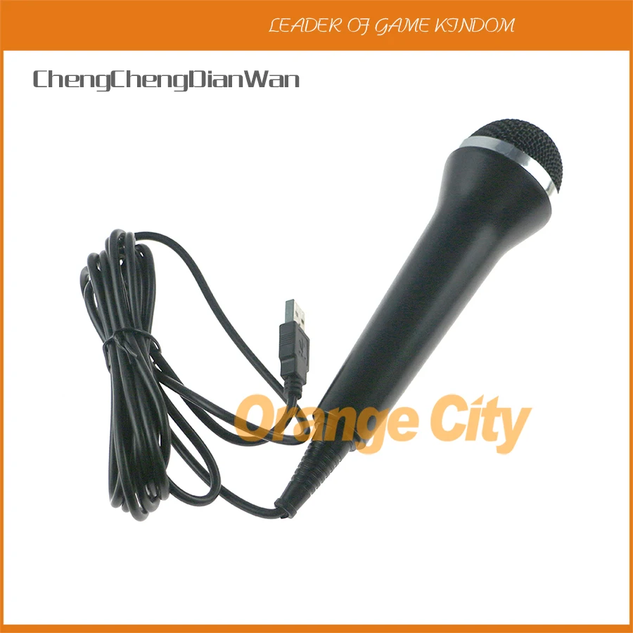 ChengChengDianWan 5 шт. Универсальный USB проводной микрофон для PS2/PS3/Xbox One/Xbox 360 Wii/ПК с