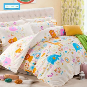 

BEST.WENSD 3D Home Textile Fashion Reactive Print 4 Pcs Bedding Sets Luxury Include Duvet Cover & Bed sheet & Pillowcase