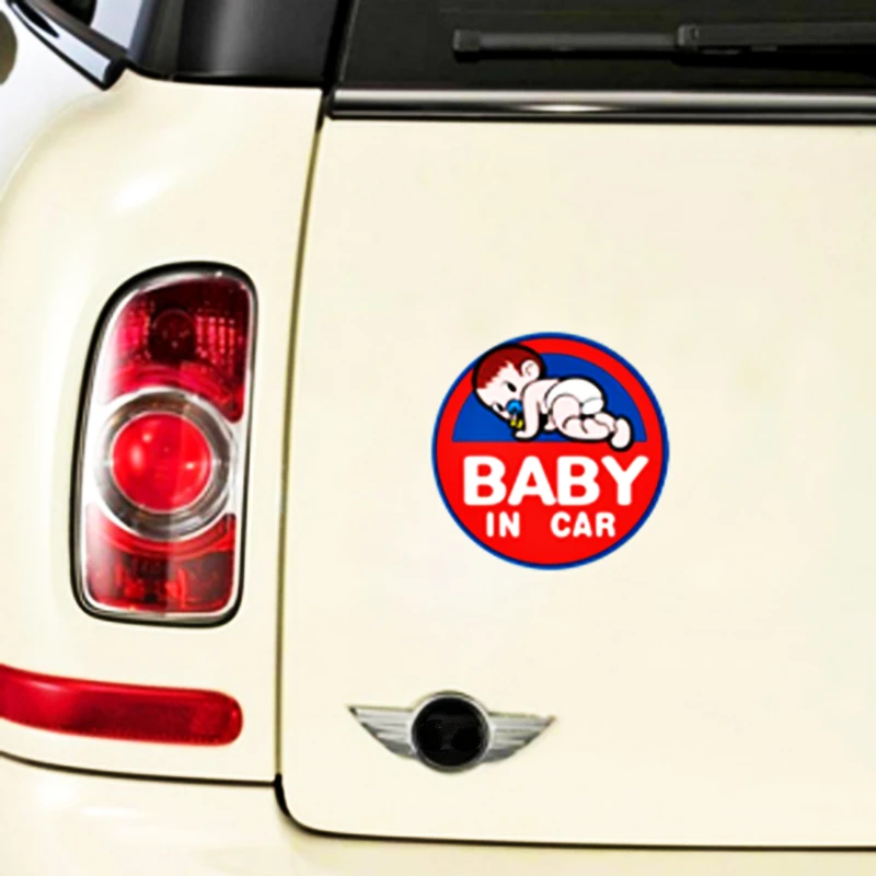 

Volkrays Car Accessories Baby In Car Safety Warning Reflective Stickers Decal Decoration for Volvo Xc90 S60 S80 S40 V50 Xc70 V40