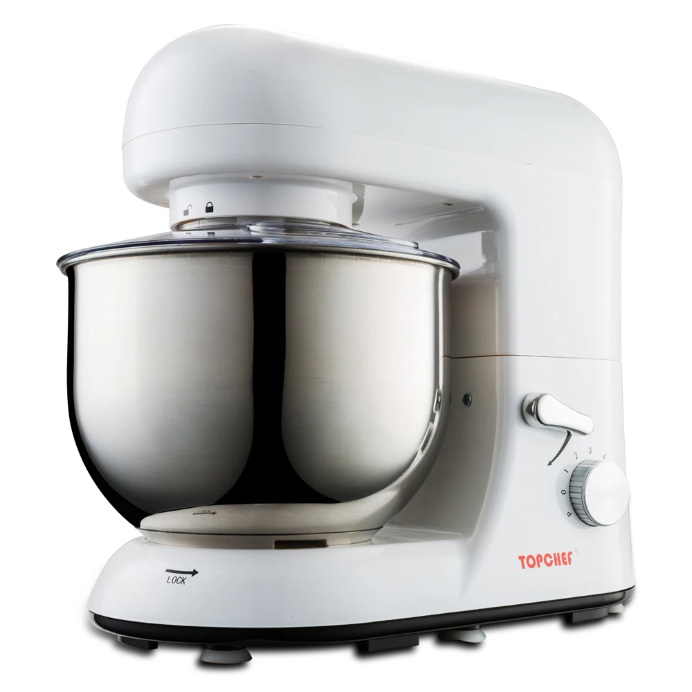 220V/1000W Electric Dough Mixer Professional Eggs Blender 5L Automatic