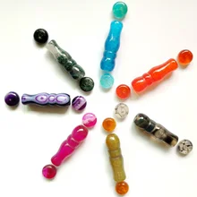 Аксессуары из натурального агата, бусины, мусульманский браслет, аксессуары, Tasbih Allah, Синий Агат, перегородка, ожерелье, аксессуары, браслет, камень