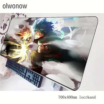 

my hero academia mouse pad Boy Gift Computer mat 70x40cm gaming mousepad Customized padmouse keyboard games pc gamer desk