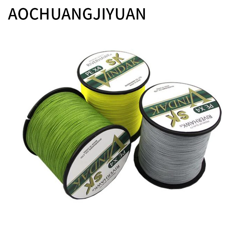 

500M FDDL Brand 4 Strands Super Strong Japan Multifilament PE Braided Fishing Line 15 10 20 31 65 80LB