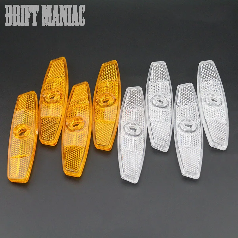 10 Pairs Bicycle Reflector Light Cycling Wheel Spoke Safety Reflector