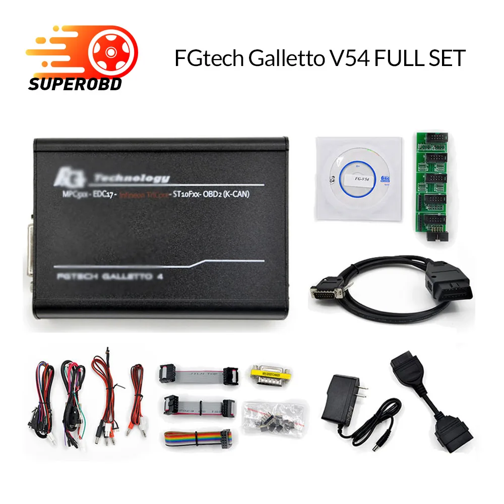 Fgtech Galletto 4 Master V54 Fg tech 2 VD300 поддержка стандарта obd2 автоматический инструмент для