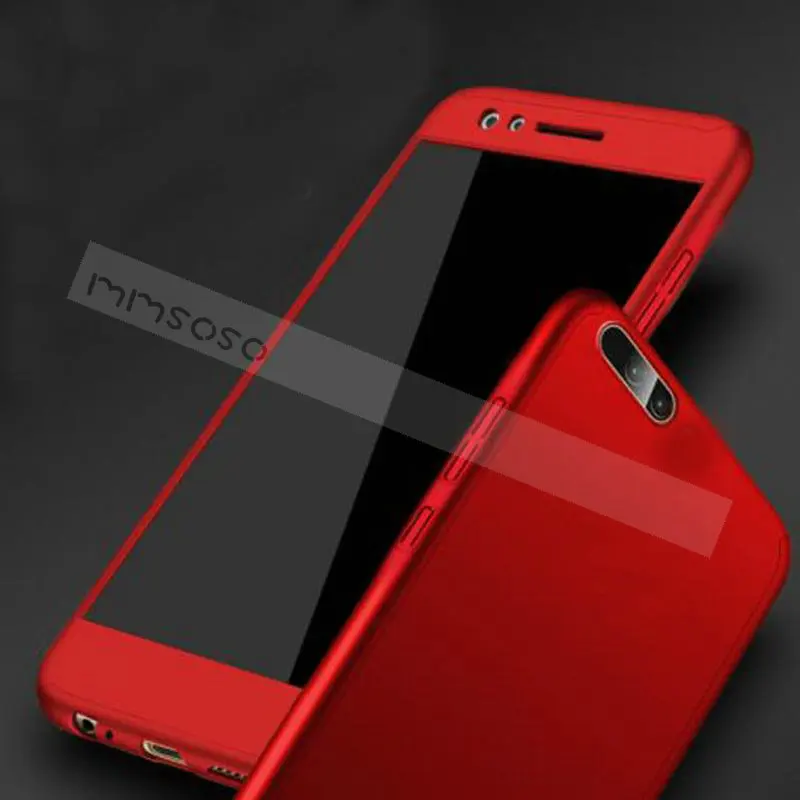 

360 Full Cover Case On Honor 7a DUA-L22 5.45 Cover For Huawei Honor 7A 7 A DUA-L22 5.45 inch Russian Case With Tempered Glass