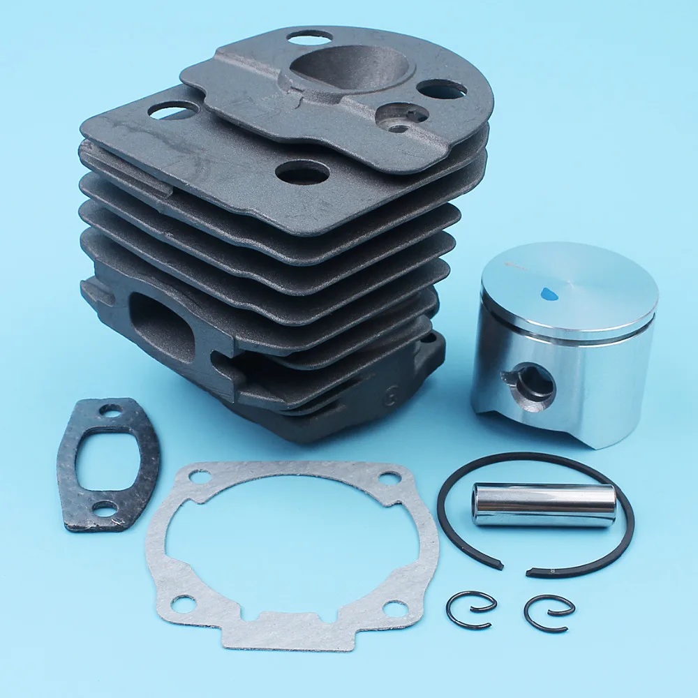 45mm Nikasil Plated Cylinder Piston Gasket Kit For Partner Formula 500 Chainsaw Replacement Spare Parts 4