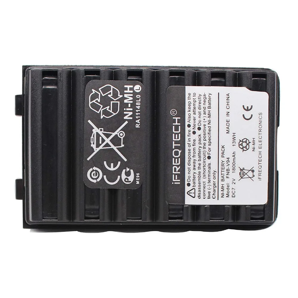 FNB V94 83 металл гидридных или никель Батарея для Yaesu FT 270R 60R Vertex VX 160 168 180 210 VXA 220 414 417 HX
