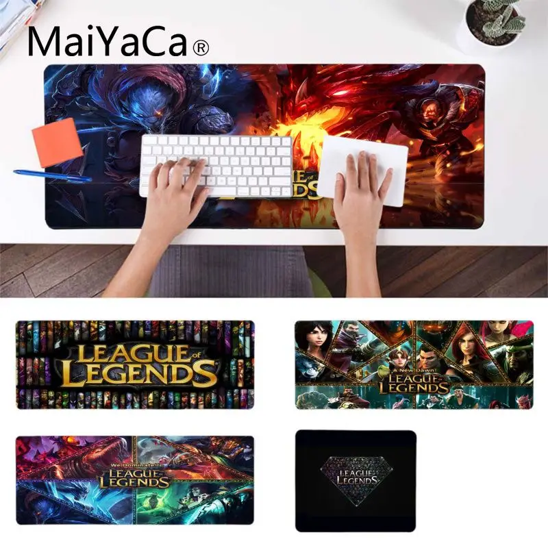 

MaiYaCa Funny League Of Legend Comfort Mouse Mat Gaming Mousepad Rubber Mouse Durable Desktop Mousepad