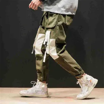 

2019 Spring and Autumn New Men's Casual Pants Loose Comfortable Wild Student Trousers Super Handsome Overalls Large Size 4XL 5XL