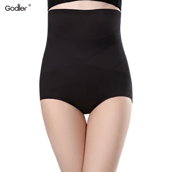 

Godier Postnatal Body Shaper Tummy Control Panties Thin Waist Trainer corsets Plus Size Seamless Underwear Sexy Slimming Pants