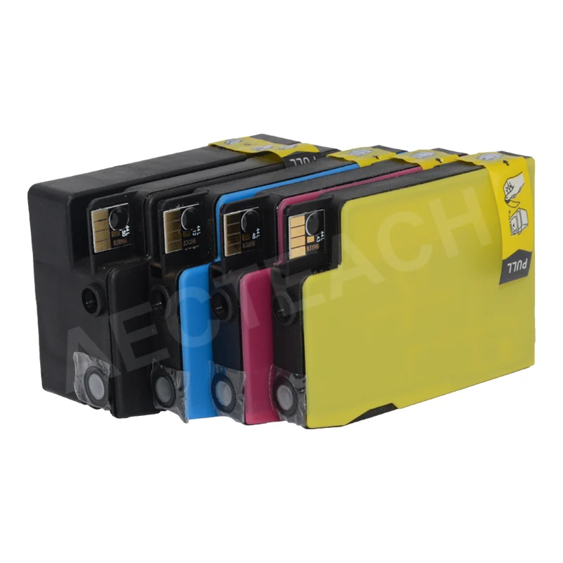 Aecteach комплект из 3 предметов замена для HP 932 933 XL 932XL переработанного чернильного