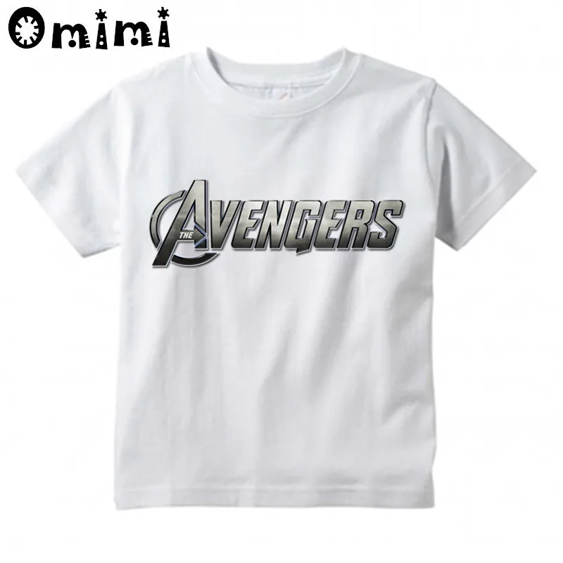 Детский мультяшный супергерой, дизайнерская футболка Топы с короткими рукавами и принтом супергероя для мальчиков и девочек, милая детская футболка ooo6011 - Цвет: oHKP6011B