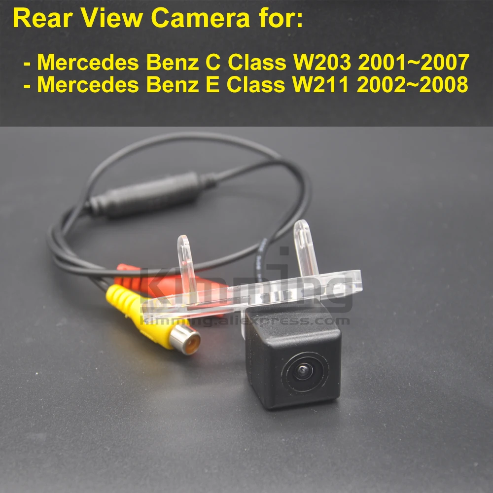 Автомобильная камера заднего вида для Mercedes Benz C E Class W203 W211 2001 2002 2003 2004 2005 2006 2007 2008