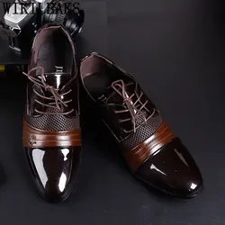 Туфли-оксфорды; Мужские Элегантные итальянские свадебные туфли; коллекция 2019 года; coiffeur; коричневые нарядные туфли для мужчин;