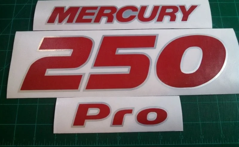 Для 1 комплекта подвесных лодок Mercury OptiMax Pro XS Номера для размножения 200 225 250