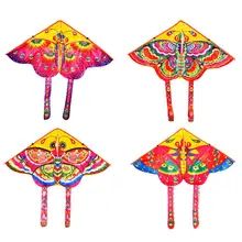 Открытый Красочный Бабочка воздушный змей с намоткой струны детские игрушки