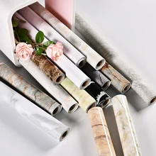 Масло для кухни-стойкие наклейки шкафы Настольный керамический камень самоклеющиеся обои водонепроницаемая мраморная столешница обновления наклейки