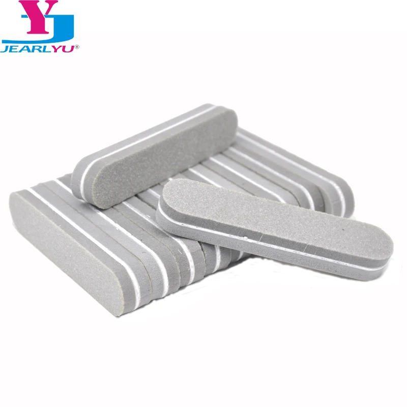 

High Quality 20pcs Sponge Nails Files 180/240 Nail Art Sanding Buffer Block Disposable File Lima Per Unghie Files For Manicure