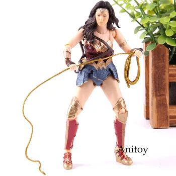 

Figures Justice League Wonder Woman Action Figure Princess Diana PVC Collection Model Toy Diana Prince 15cm