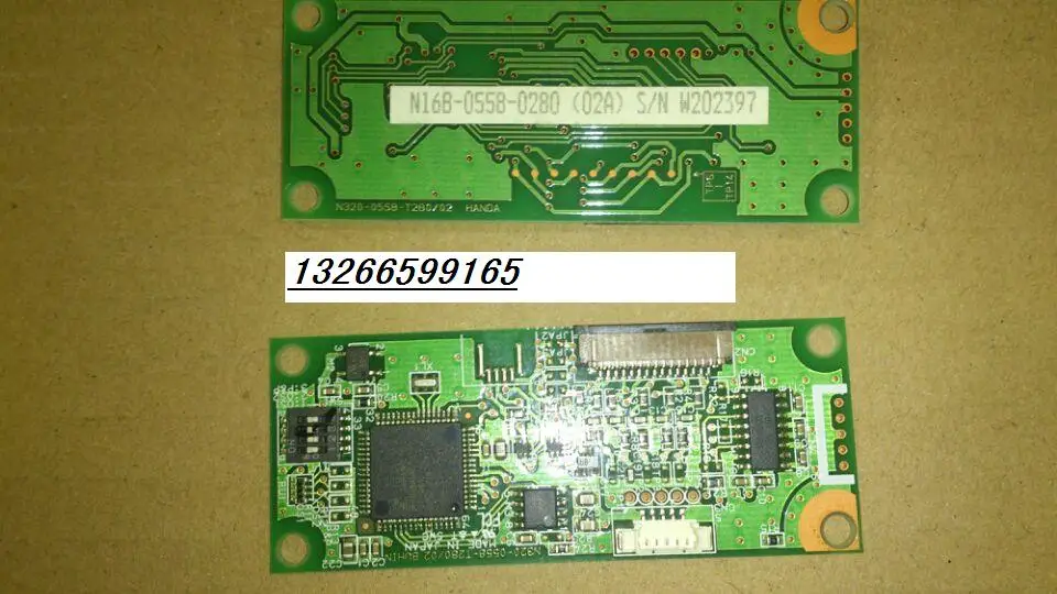 

[SA] Fujitsu 7 line touch screen controller N16B-0558-0280 (02A) W202367 S/N --3pcs/lot