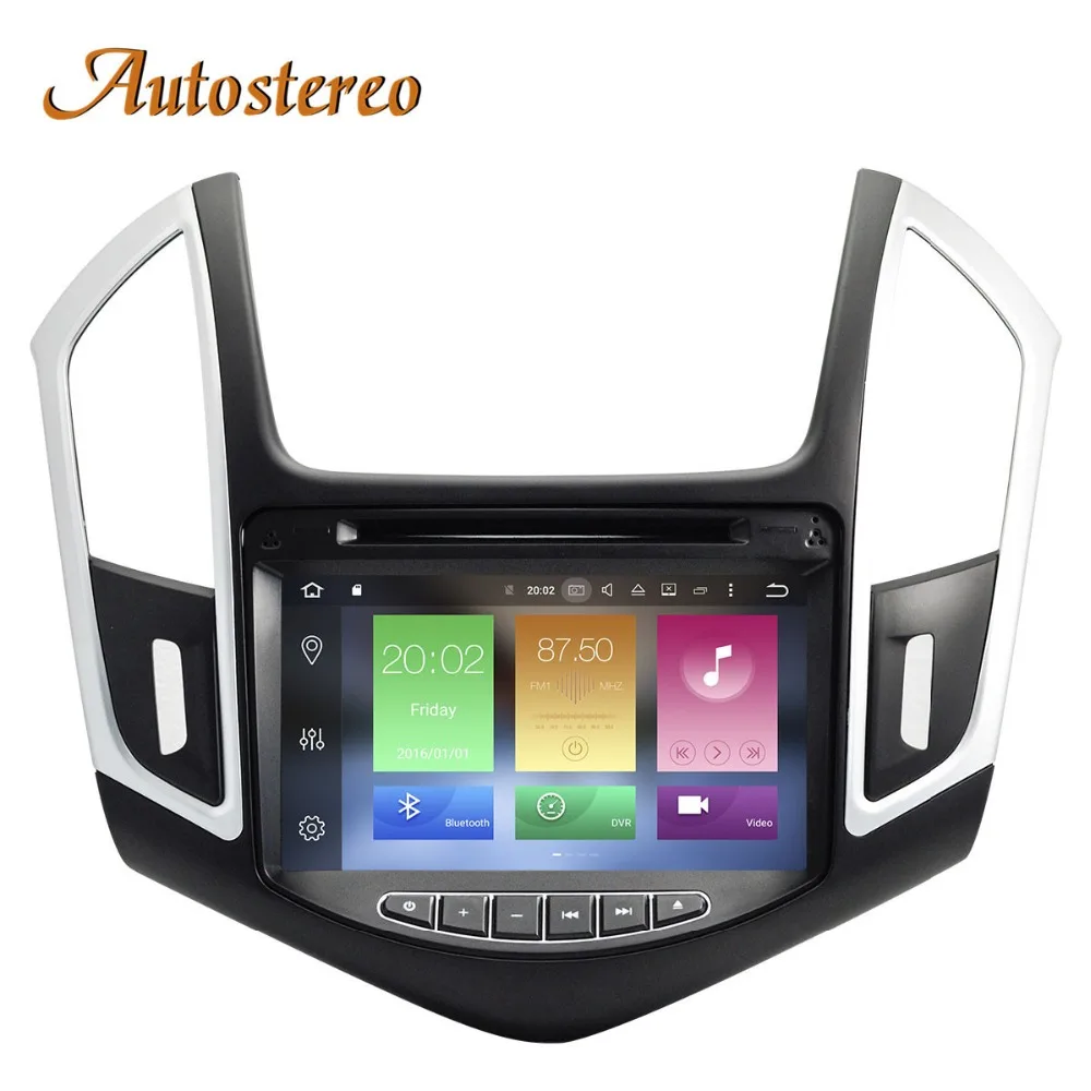 Excellent Android 9 DSP MAX 64GB Car GPS Navigation DVD Player for Chevrolet CRUZE 13-15 Automedia Headunit Multimedia radio tape recorder 1
