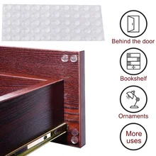 Силиконовые прокладки для ног резиновый бампер демпфер удобный полусферической формы 50 шт дверь для ящика шкафа прозрачный