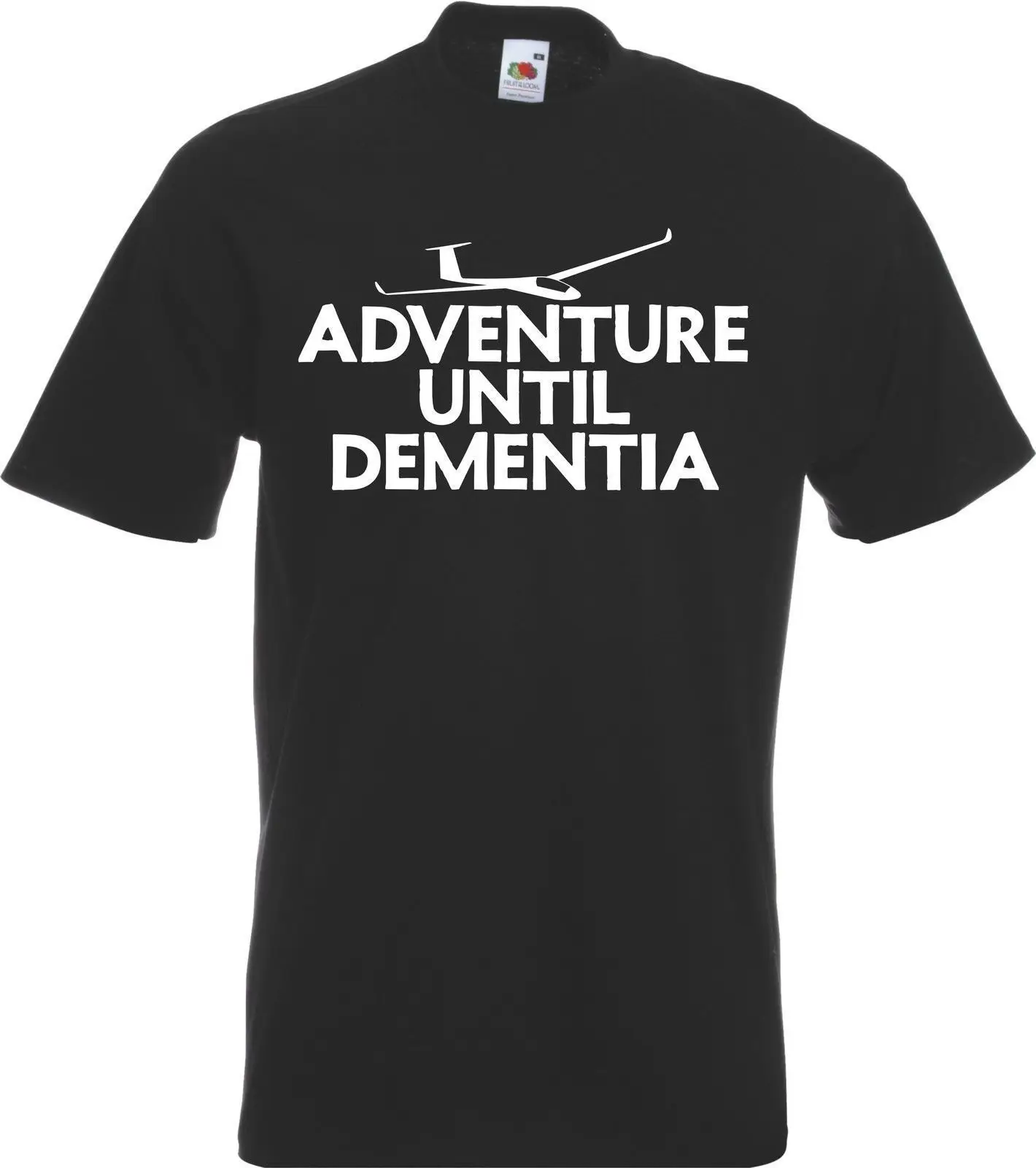 Adventure Until Dementia Glider Pilot Gliding Flying Fly Funny Gift T