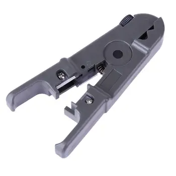 

UTP/STP Wire Stripper Cable, Wire Crimping Stripping Pliers Hand Adjustable Network Wire Cord Cutting Tool
