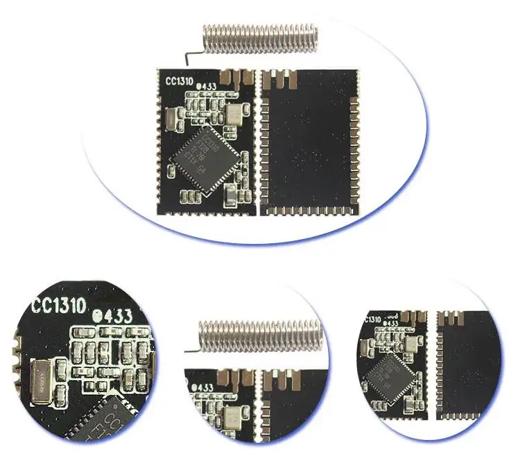 Беспроводной 868 МГц 433 МГц 1200 м дистанционный радиочастотный модуль cc1310 промышленный передающий модуль