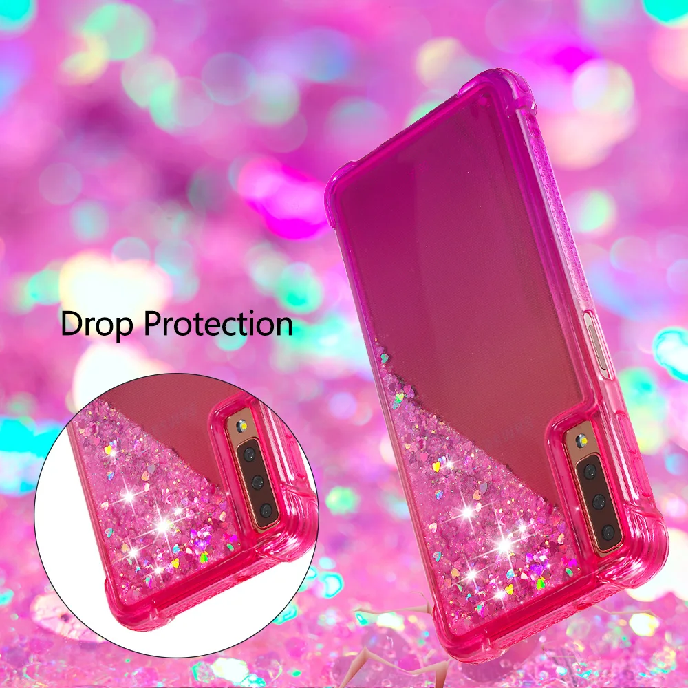 Чехол DAXING для Samsung Galaxy A7 2018 A750 чехлы A9 (2018) Star Pro A9s милый чехол с жидкими