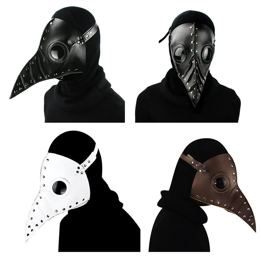 

Halloween Plague Long Birds Doctor Prom Mask Cosplay Mask Steam Punk Mask for Goths and Steam punk Enthusiasts