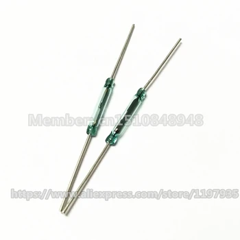 

200/PCS Reed Switch 2 pin Magnetic Switch Normally Open 2X14MM