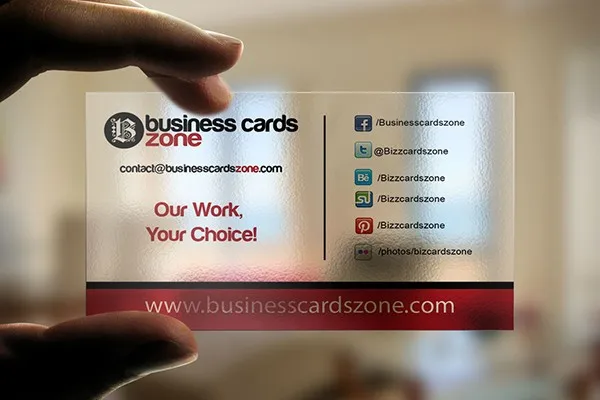 BusinessCardsZone_Transparent_Plastic_Card