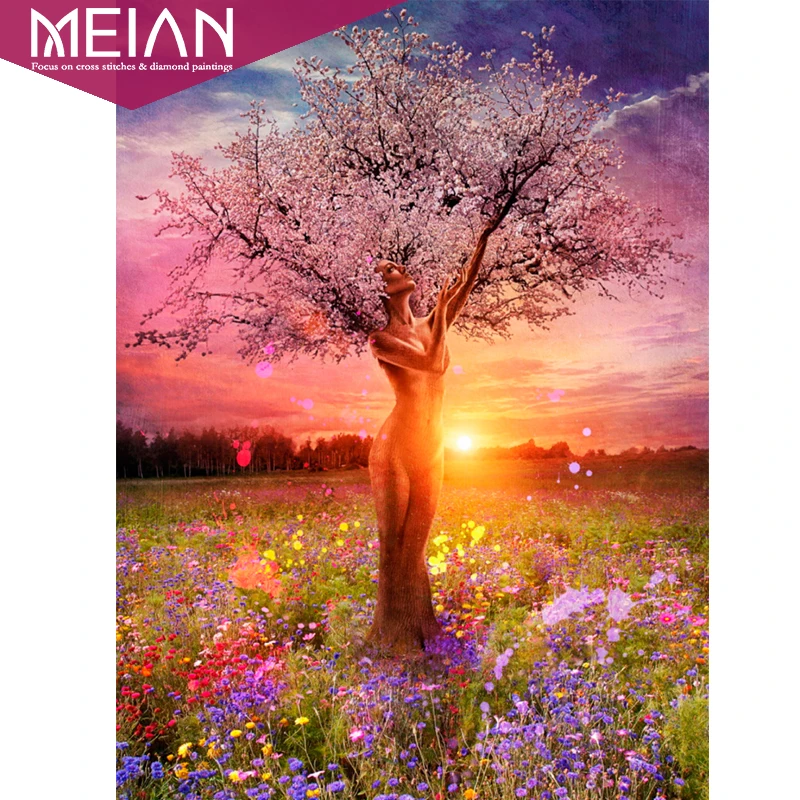 

Meian,Full,Diamond Embroidery,Animal,Tree,5D,Diamond Painting,Cross Stitch,3D,Diamond Mosaic,Needlework,Crafts,Christmas,Gift