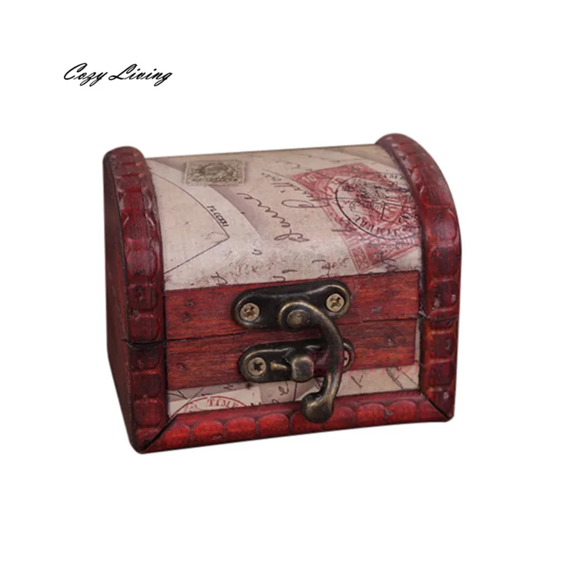 NAI YUE Jewelry Storage Box Wooden Organizer Cases