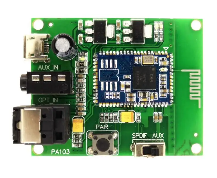 BTM875-B PA103 Bluetooth 5 0 цифровой аудио передатчик CSR8675 поддерживает aptx-hd волокно spdif |