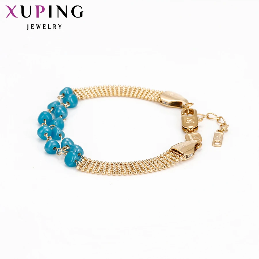 Xuping модный браслет, очаровательный подарок, акция для женщин, браслеты, холодное покрытие, модные ювелирные аксессуары 74021