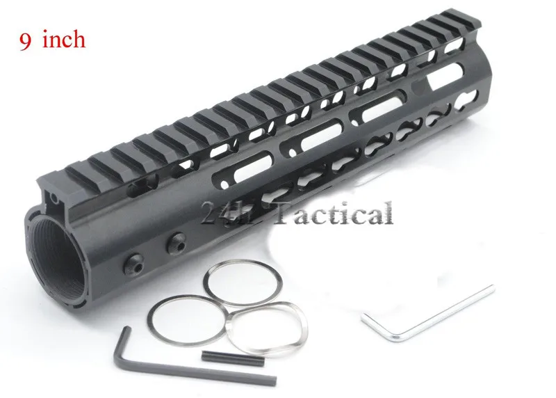 7 "9" 10 "12" 13.5 "15" AR15 Бесплатная поплавок KeyMod Handguard Пикатинни для охота тактический прицел крепление